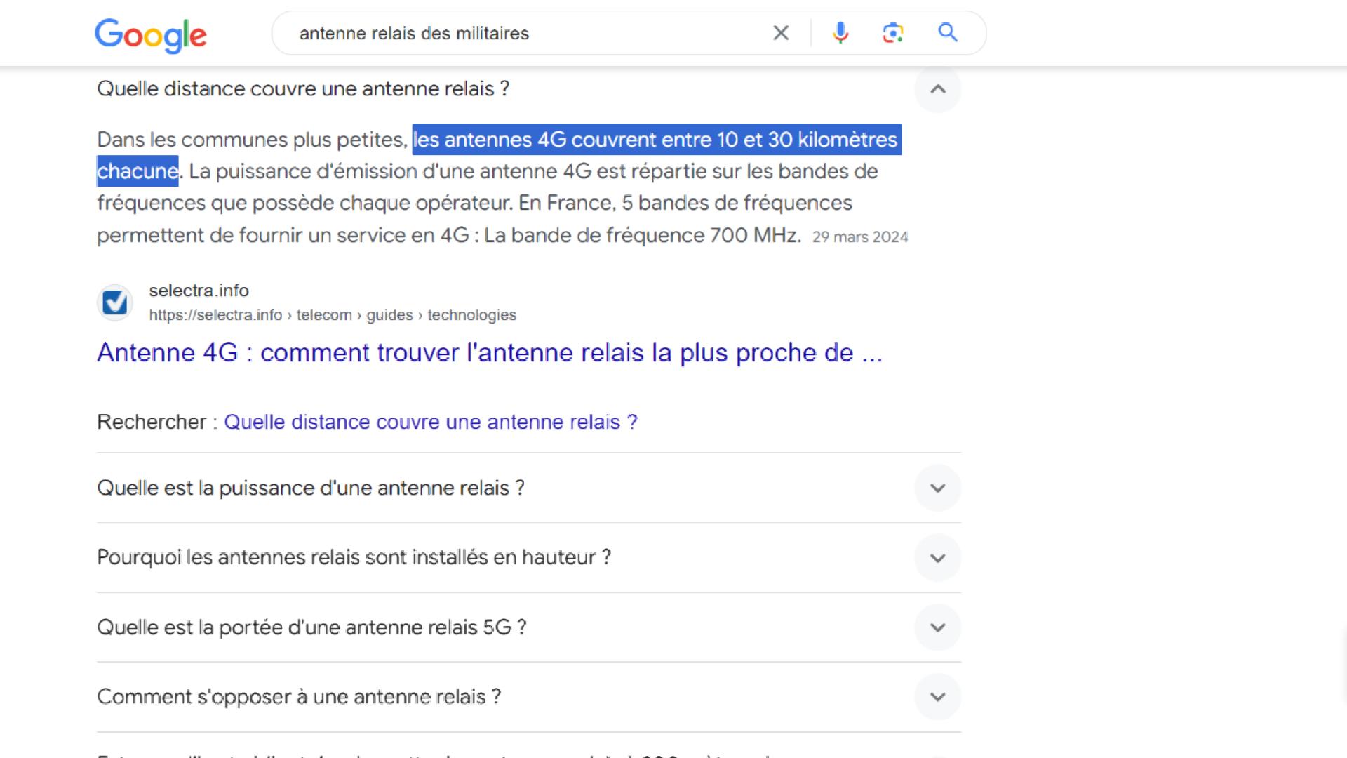 google couverture antenne relais